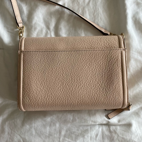 Tory Burch Pebbles Grain Crossbody bag in sweet melon - Picture 5 of 7
